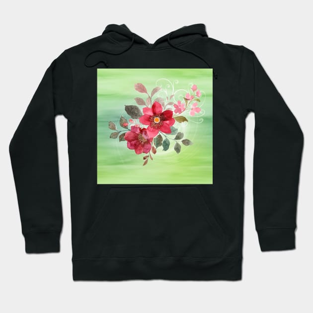 Flower Burst Hoodie by dkid